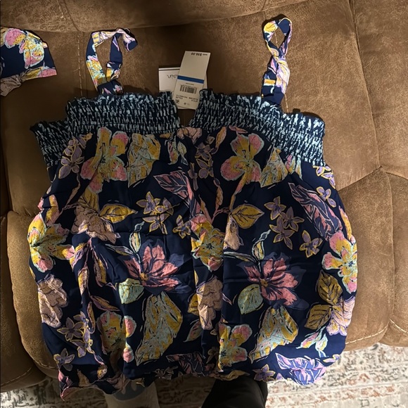 Floral Print Pajama Pants - Picture 2 of 4